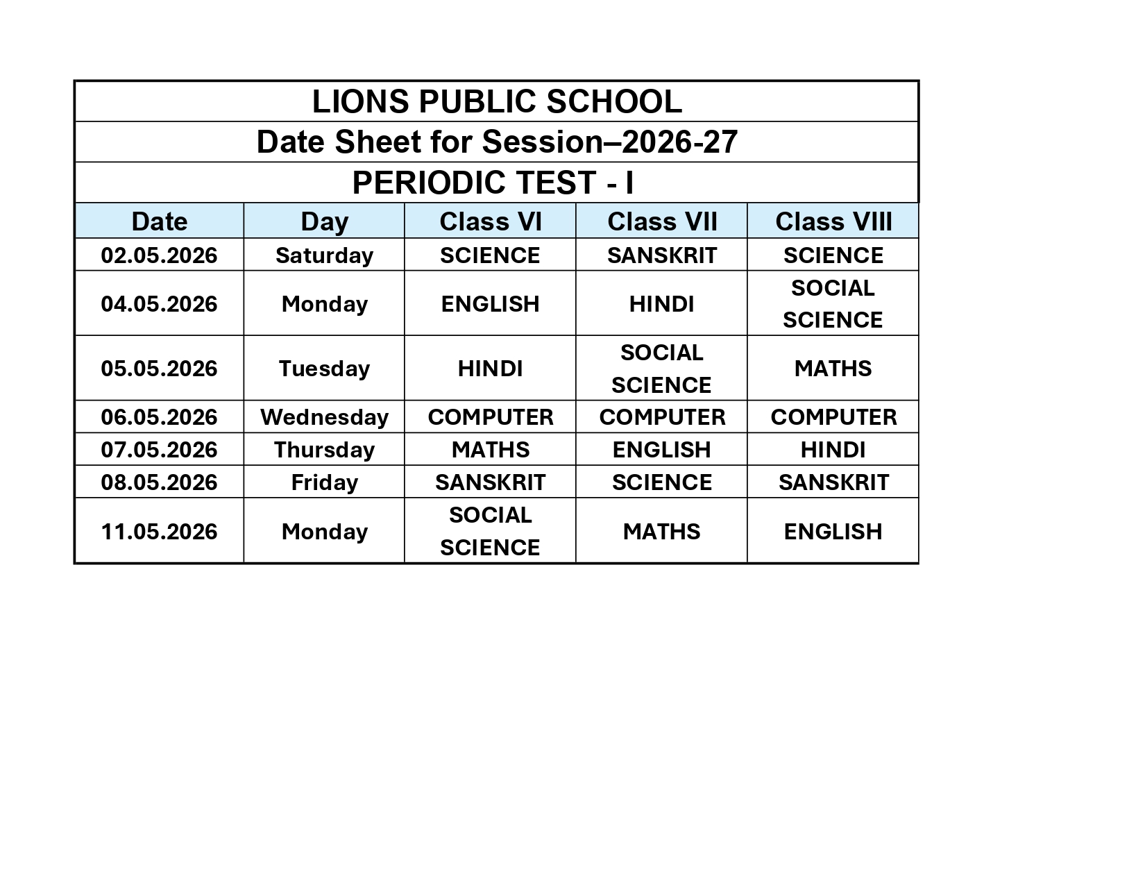 class 6